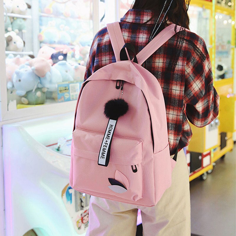 Women Nylon Backpack Casual High Quality Outdoor Backpack