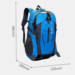 Unisex Casual Breathable Waterproog Multi-pocket Backpack Multifunction Large Capacity Travel Bag