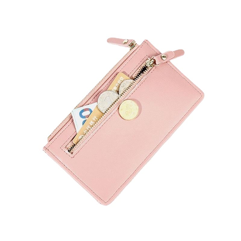 Women RFID Anti Theft 7 Card Slots Wallet Purse