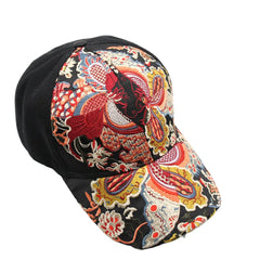 Women Sunscreen Sun Hat Fashion Flower Embroidery Duck Hat Baseball Cap