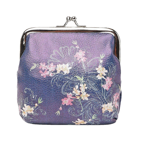 Women Girls Owl Butterfly Floral Mini Wallet Card Handbag Bag