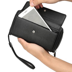 Business CasualMulti Card Holder Wallet Clutch Bag Phone For Men