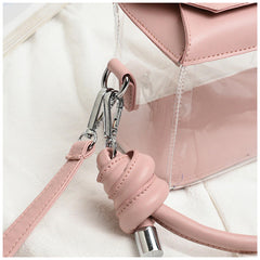 Women Fashion PVC Transparent Crossbody Bag Shoulder