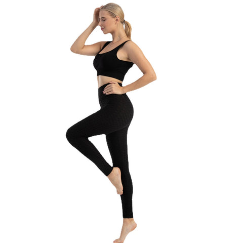 Fitness Yoga Pants Plus Size Elasticity High Waist Women Sport Leggings Hip Push UP Tights Women Gym Clothing Women's Leggings