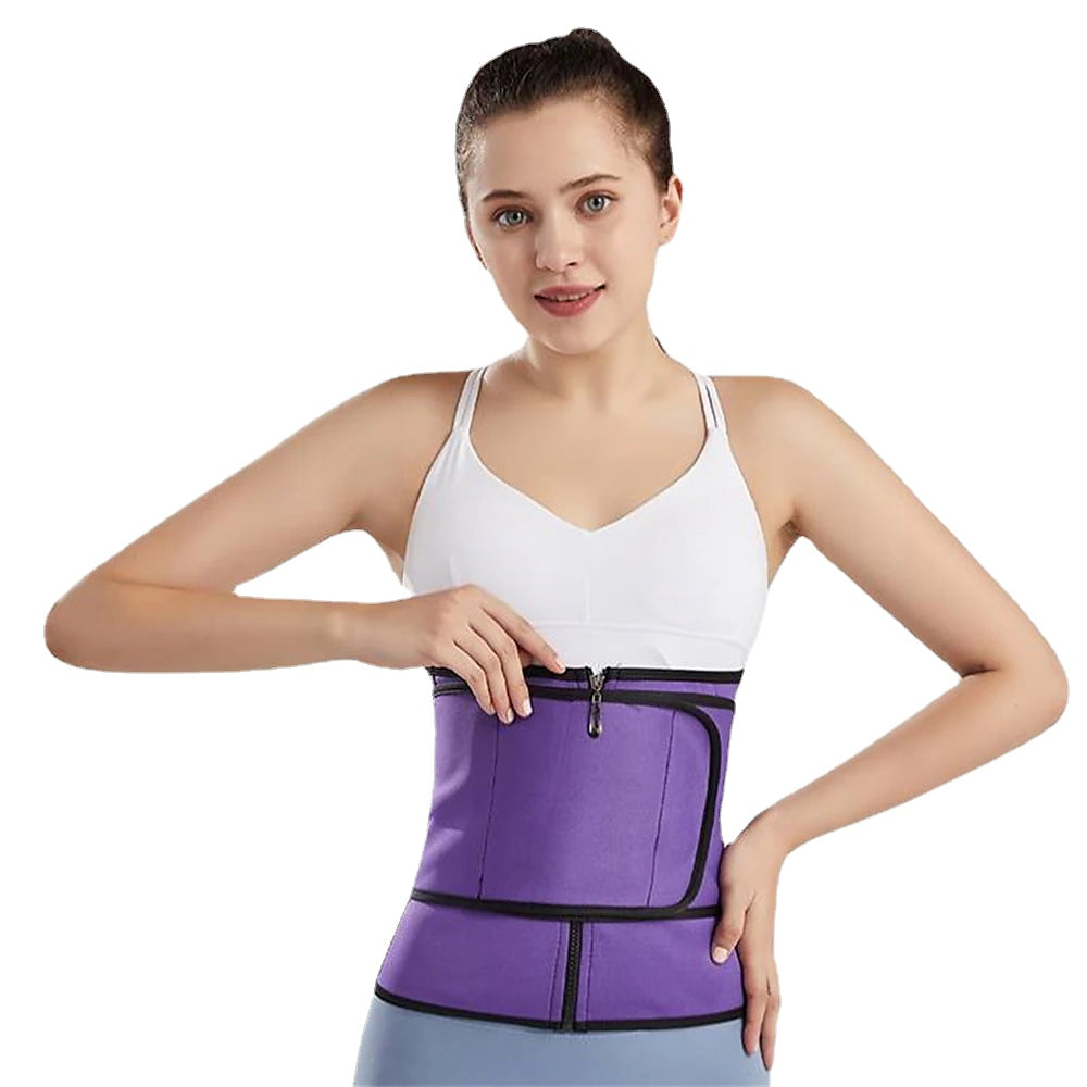 Adjustable Belly Waist Belt Fitness Sports Waist Belt Velcro Corset Artifact Cross-border Direct Sales