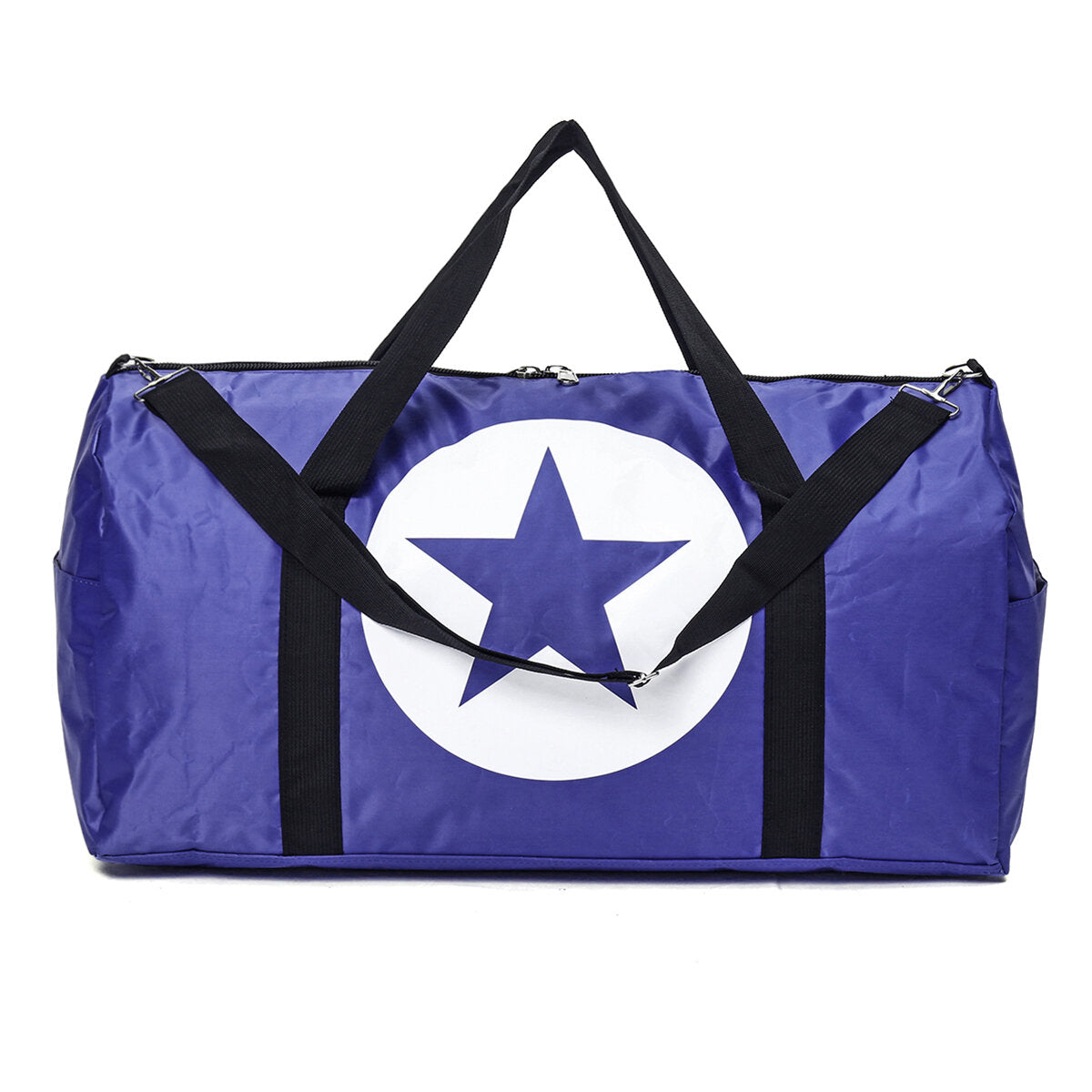 Unisex Waterproof Nylon Large Capacity Travel Luggage Bag Sports Gym Star