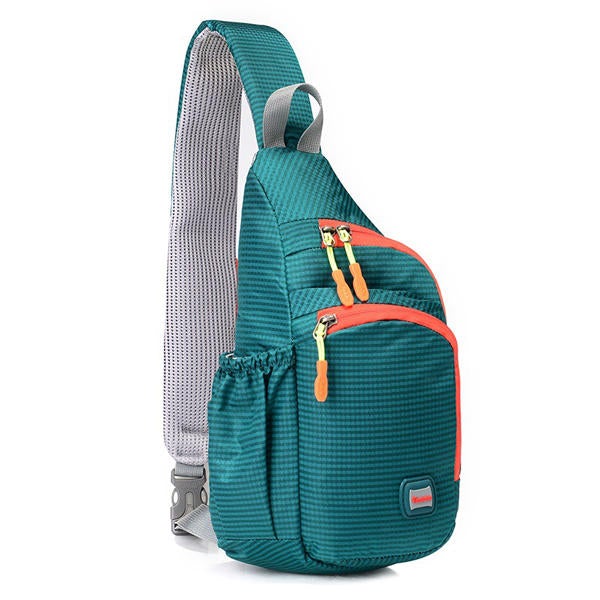 Unisex Men Women Waterproof Nylon Chest Outdoor Sport Crossbody Bag