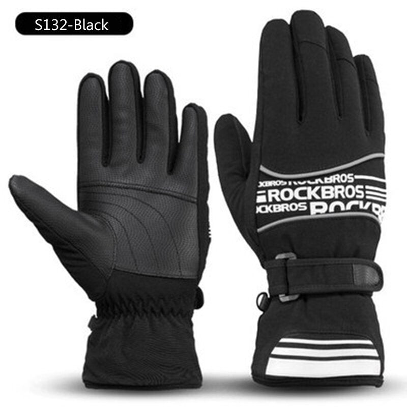 Ski Gloves Waterproof Warm Snowboarding Snowmobile Gloves Sport Outdoor Cycling Gloves