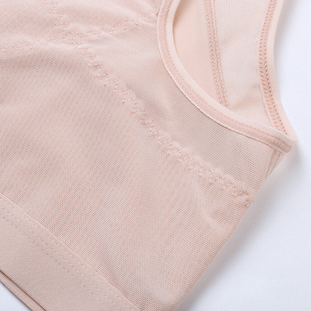 Front Closure Shockproof Adjustable Strap Buckle Yoga Sports Bra