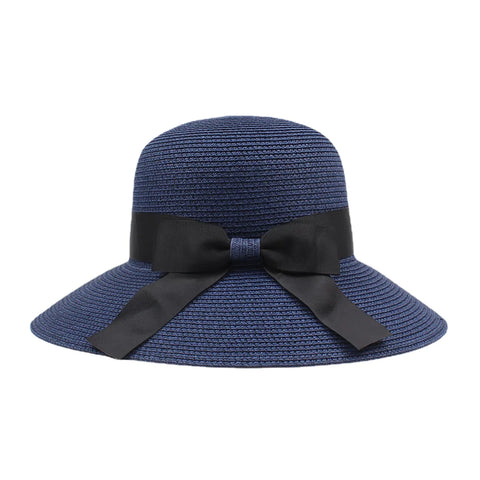 Women Summer Foldable Travel Beach Fisherman Hat Outdoor Sunscreen Straw Hat