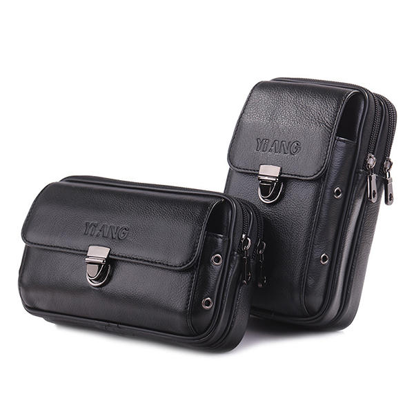 Waist Pack Travel Leather Messenger Bag Cellphone Phone Cases Pouch Holsters