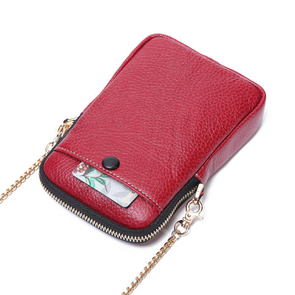 Genuine Leather Summer Phone Bag Messenger Shoulder Crossbody