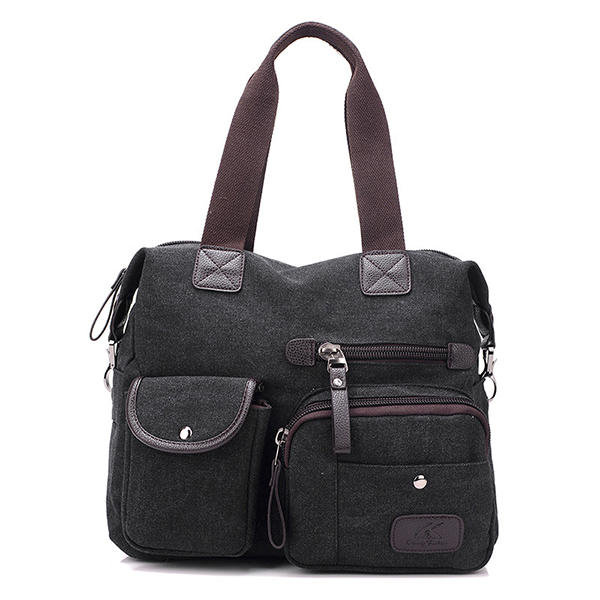 Women Canvas Large Capacity Sport Travel Casual Handbag Crossbody Shoulder Bag