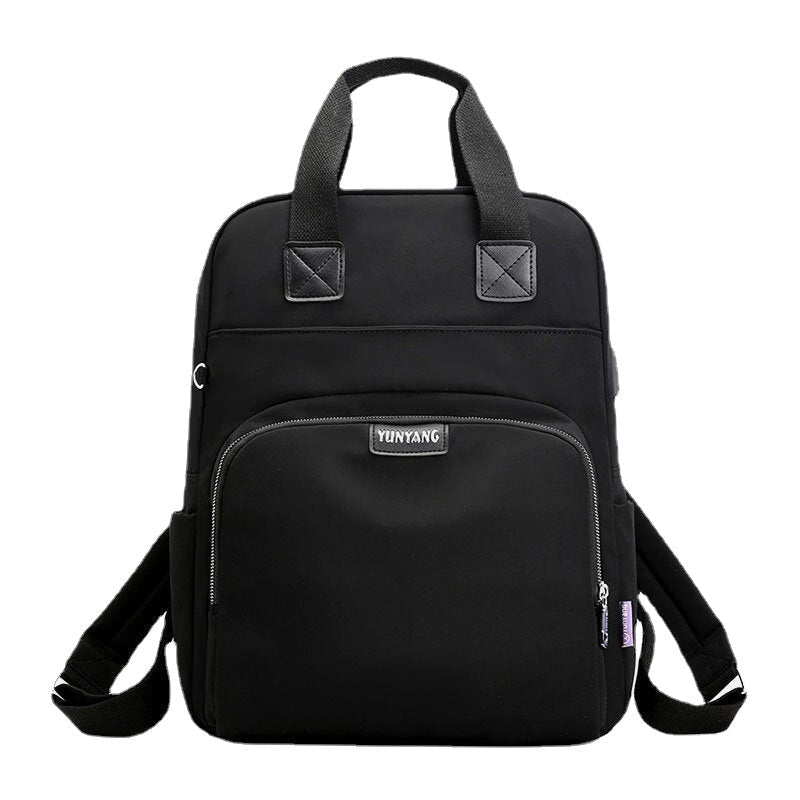 Women Fashion Backpack Large Capacity Bag With USB Charging Port