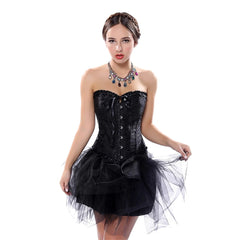 European and American Fashion Wedding Evening Dress Bottoming Abdomen Body Shaper Palace Corset