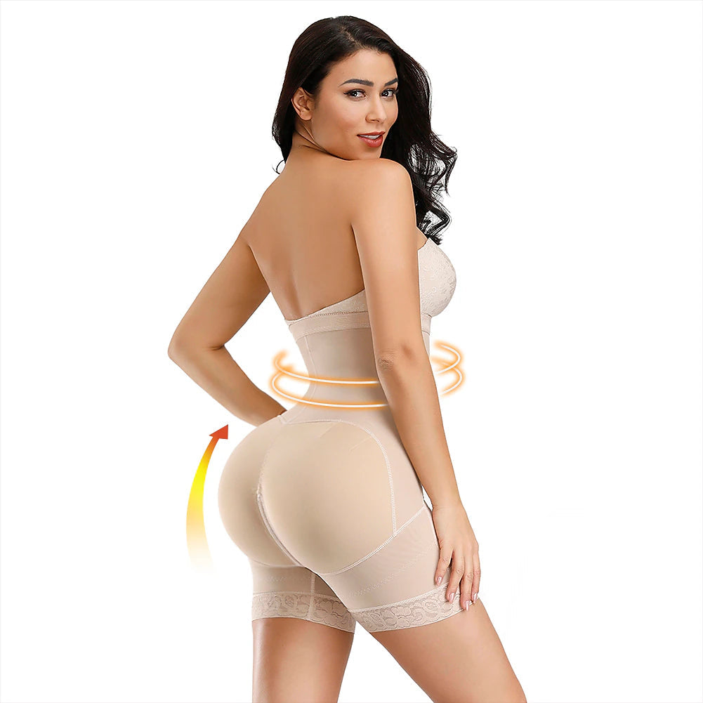 Women Slimming Body Shaper Seamless Butt Lifter Bodysuits Push Up Shapewear Underwear Corset Fajas Colombianas Waist Trainer Bodysuit
