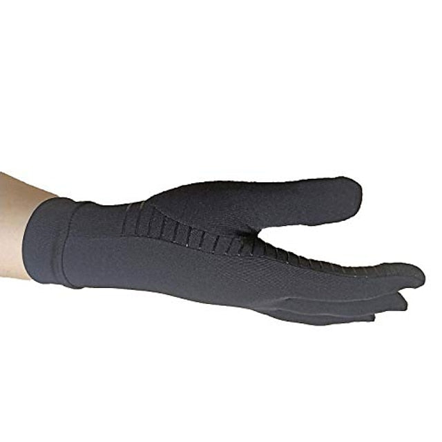 Copper Arthritis Compression Gloves Full Finger Touch Screen Pain Relief for Carpal Tunnel RSI