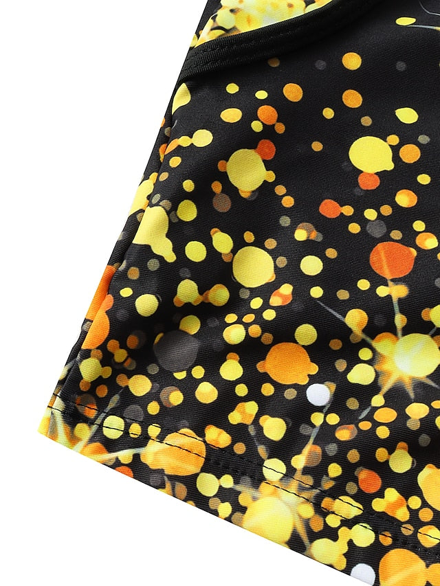 Women's High Waisted Color Block Tankini Swimsuit - Padded V Wire, Sexy Sports Vacation Wear