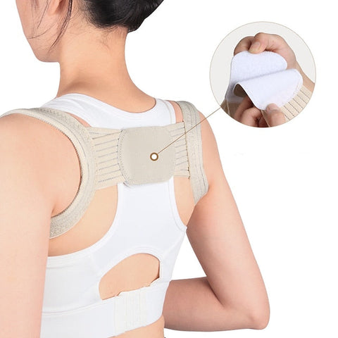 1PC Posture Corrector Adjustable Upper Back Brace for Posture Hunchback Support and Providing Pain Relief from Neck Shoulder