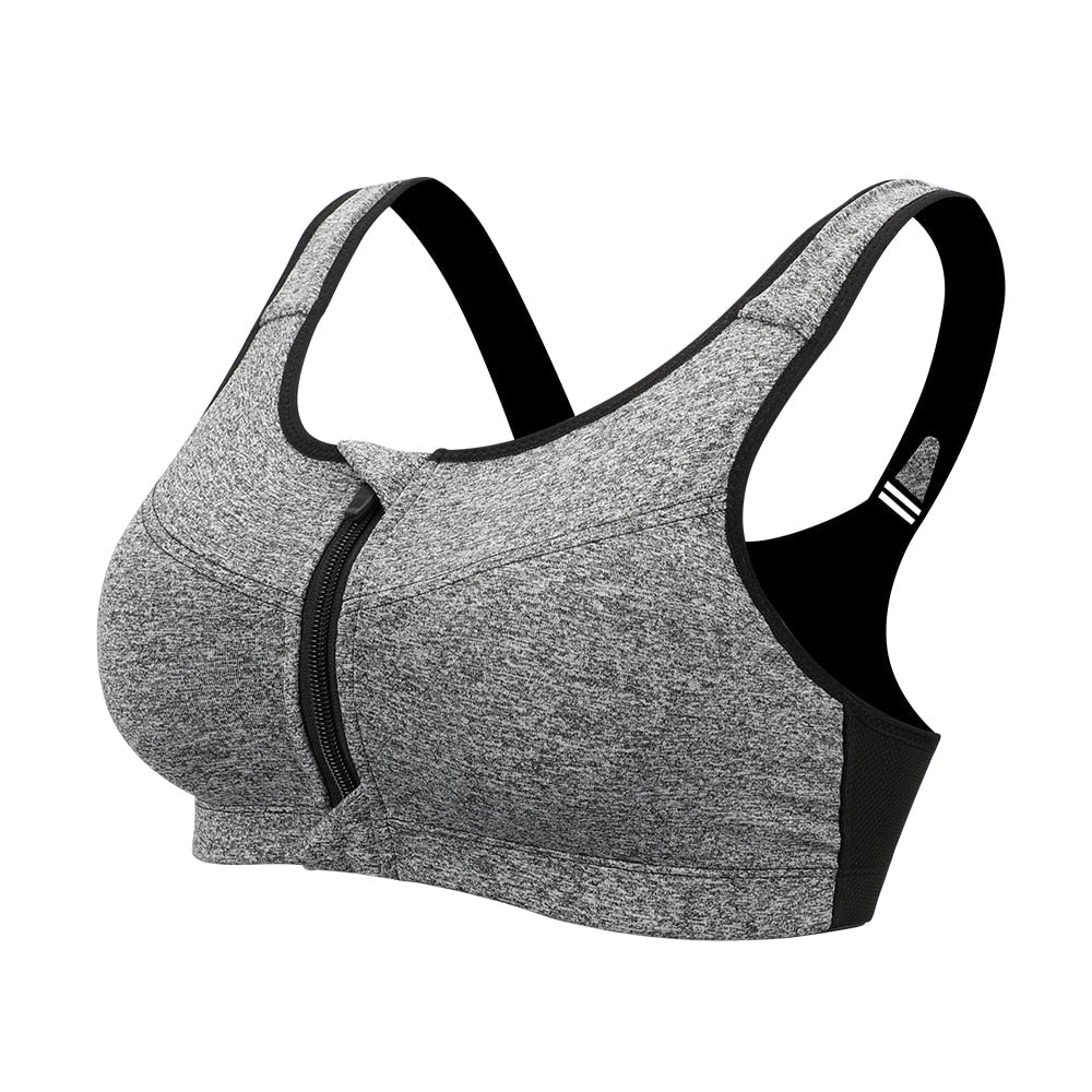 Sexy Breathable Ladies' Push Up Mesh Fitness Crop Tops