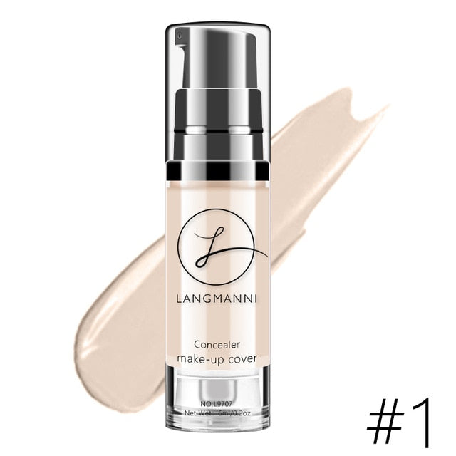 Liquid Foundation Foundation Concealer Makeup Waterproof - Sheseelady