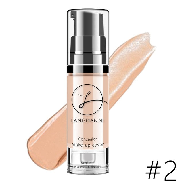Liquid Foundation Foundation Concealer Makeup Waterproof - Sheseelady