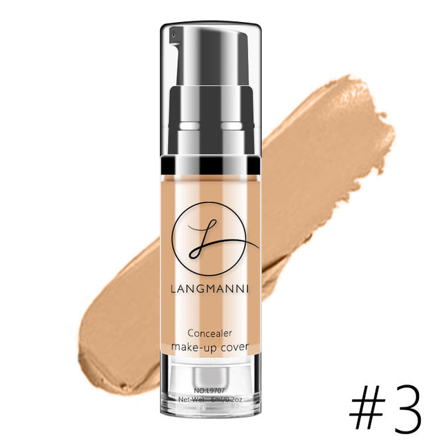 Liquid Foundation Foundation Concealer Makeup Waterproof - Sheseelady