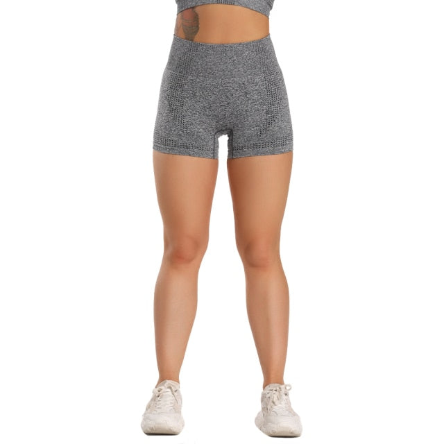 Elastic Comfortable Women's High Waist Seamless Cotton Yoga Pants