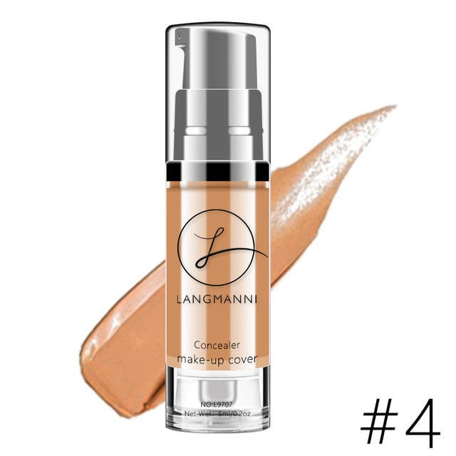 Liquid Foundation Foundation Concealer Makeup Waterproof - Sheseelady