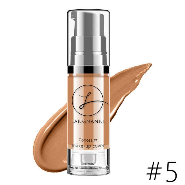Liquid Foundation Foundation Concealer Makeup Waterproof - Sheseelady