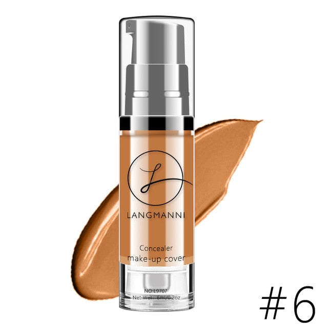 Liquid Foundation Foundation Concealer Makeup Waterproof - Sheseelady