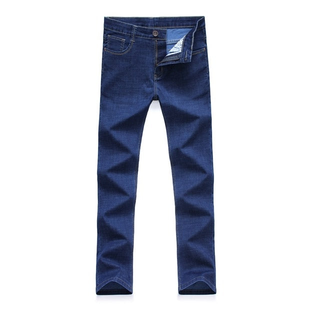 Casual Slim Fit Straight High Stretch Feet Skinny Jeans - Sheseelady