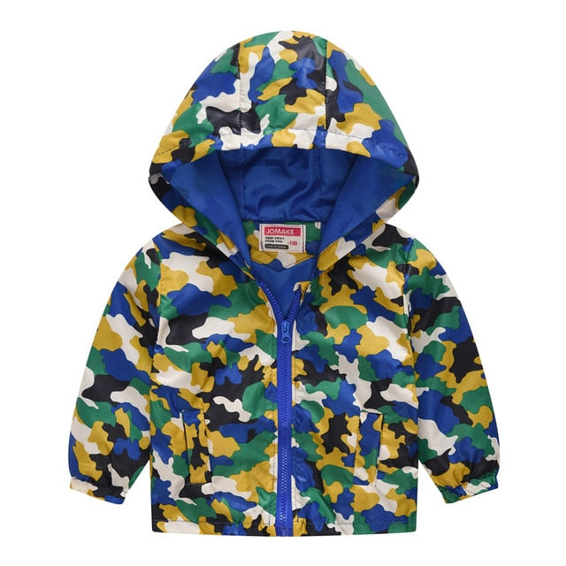 Cartoon Printed Hooded Jackets For Boys&Girls - Sheseelady