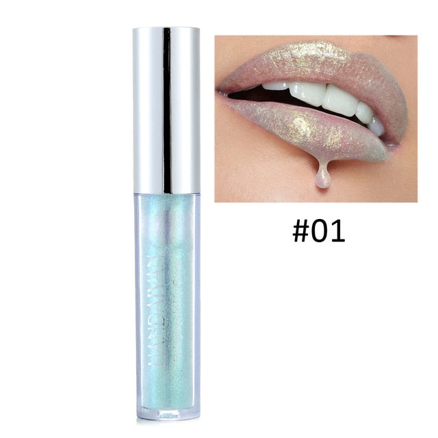 Liquid Crystal Glow Lip Gloss Laser Holographic Makeup - Sheseelady