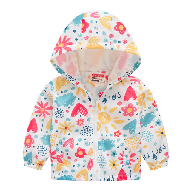 Cartoon Printed Hooded Jackets For Boys&Girls - Sheseelady