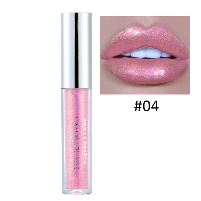 Liquid Crystal Glow Lip Gloss Laser Holographic Makeup - Sheseelady