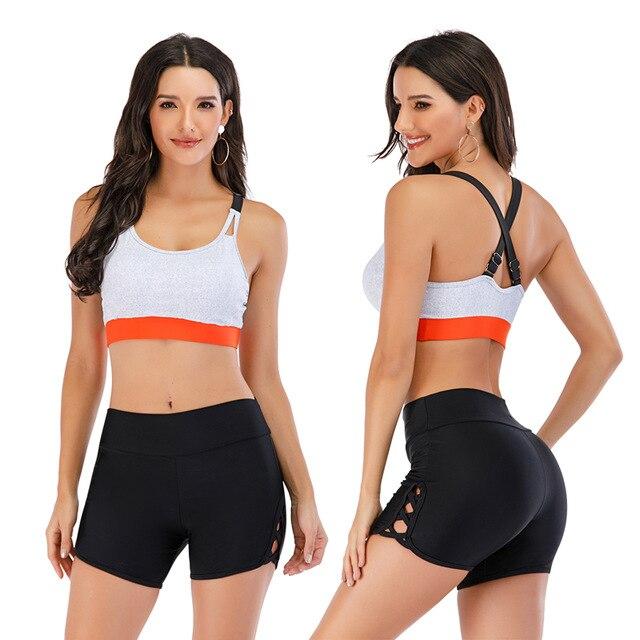 Pop Sexy Women's Floral Print Sports Beachwear 2 Piece