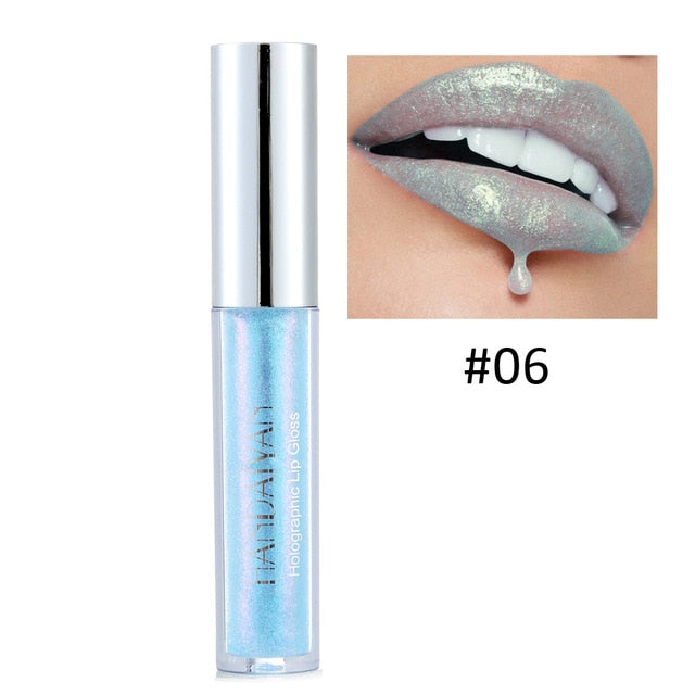 Liquid Crystal Glow Lip Gloss Laser Holographic Makeup - Sheseelady