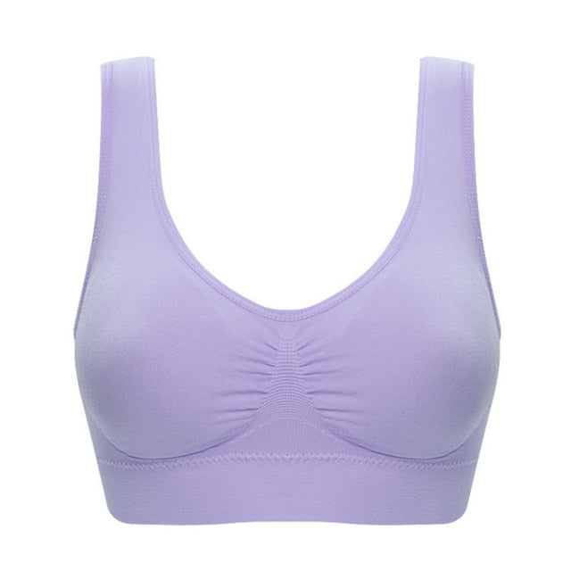 Stylish Women's Quick-drying Sports Bras Plus Size