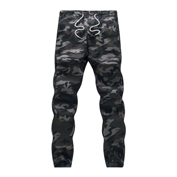 Cotton Mens Jogger Autumn Pencil Harem Pants Men Camouflage Military Pants Loose Comfortable Cargo Trousers Camo Jogger - Sheseelady
