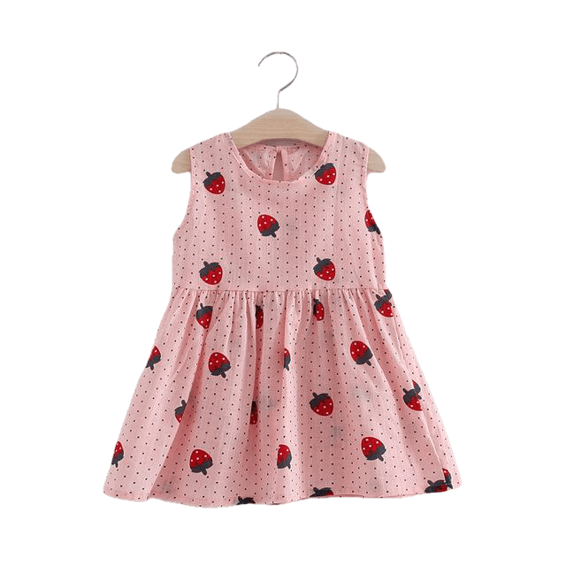 Casual Style Fly Sleeve Bow Dress For Girls - Sheseelady
