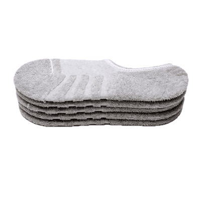 6Pcs=3Pairs/Lot Invisible Towel Style Cotton Socks Stripe Boat Anti Slip, High Qualtiy New Big Size For Men'S - Sheseelady