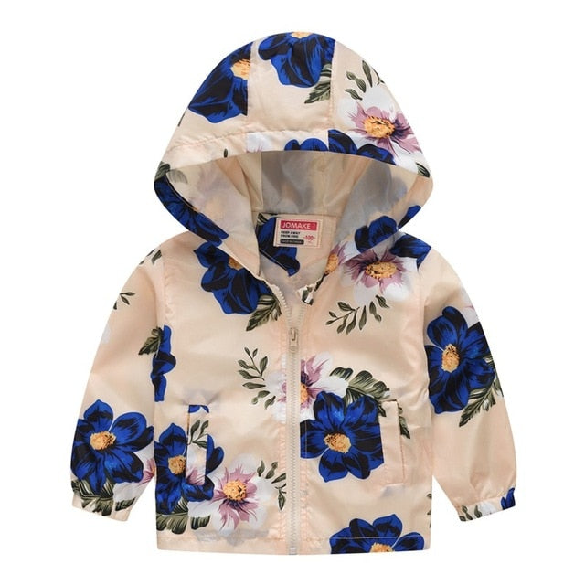 Stylish Skin-friendly Children's Waterproof Windbreaker