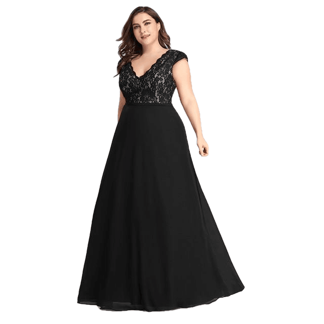 Elegant Burgundy A-Line Sleeveless Lace Dress - Sheseelady