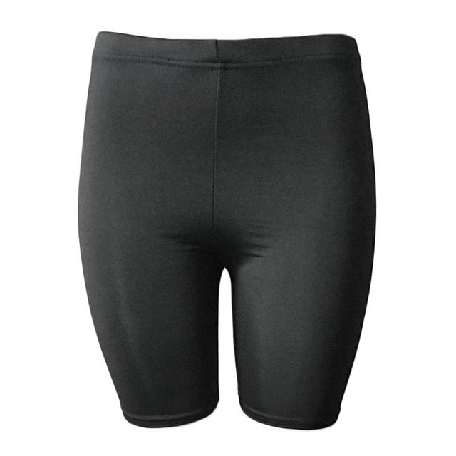 Fashion New Lady Women'S Casual Fitness Half High Waist Quick Dry Skinny Bike Shorts 3 Colors High Quality - Sheseelady