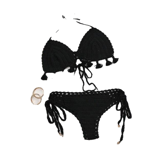 Fashionable Sexy Ladies' Summer High Waist Bikini Sets Two Piece