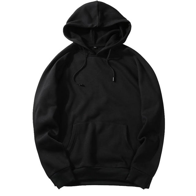 Fashion Hoodies Male Large Size Warm Fleece Coat Hoodies - Sheseelady