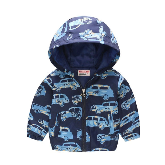 Stylish Skin-friendly Children's Waterproof Windbreaker