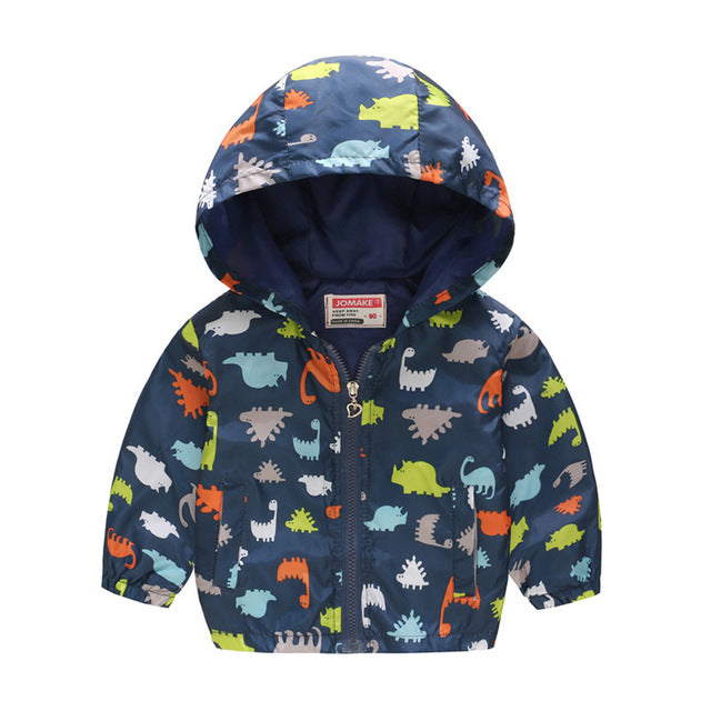 Stylish Skin-friendly Children's Waterproof Windbreaker