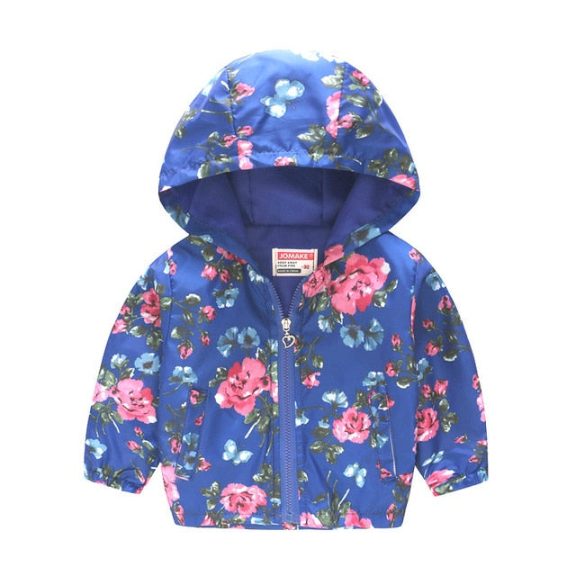 Stylish Skin-friendly Children's Waterproof Windbreaker
